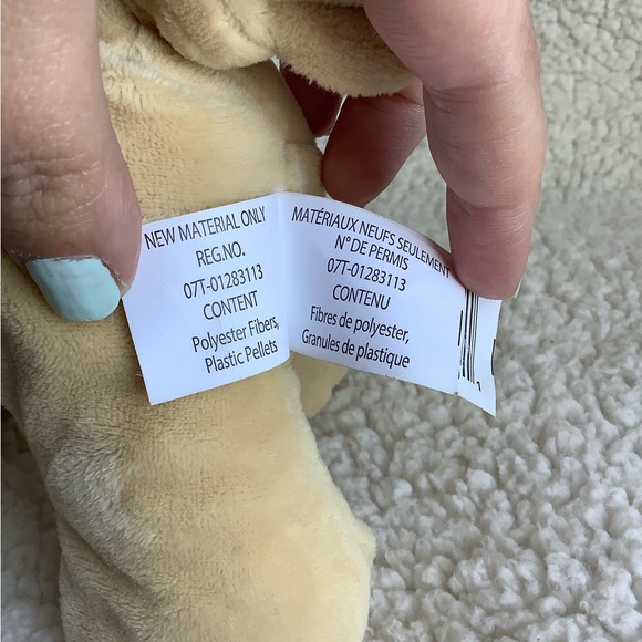 KELLYTOY 2017 Beige Puppy Dog Plush w Rattle Crinkle Ears Stuffed Animal Toy - Picture 5 of 11